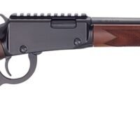 Henry H001PGHR22M Sporter Carbine 22 WMR 10+1 16.50" Blued Threaded Barrel, Black Aluminum Receiver w/Picatinny Rail, American Walnut Fixed w/Pistol Grip Stock
