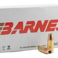 Barnes Bullets 32528 9mmLuger 115gr Semi Jacketed Hollow Point 20 Per Box/10 Case