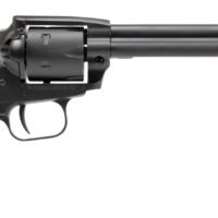 Heritage Mfg SRR32SB6PG Rough Rider 32 H&R Mag 6 Shot 6.50" Overall Satin Black Barrel, Cylinder & Steel Frame, Exposed Hammer