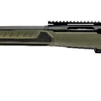 Savage Arms 32650 110 Core Predator Full Size 243 Win 10+1 22" Medium Heavy Fluted Barrel, Arca Rail Forend, Hunter Green AccuStock w/AccuFit V2 Synthetic Stock, Left Hand