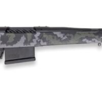 Weatherby 3WRX225RWR4B 307 Range XP 2.0 25 WBY RPM 5+1 22" +2" Graphite Black Cerakote Fluted Threaded Barrel, Steel Drilled & Tapped Receiver, Black w/Gray & Green Sponge Accents Adj Cheek Piece & LO