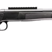 CVA CP802 Scout XP 300 Blackout 1rd 11.50" Matte Stainless Steel Fluted Threaded Barrel, Picatinny Rail, Graphite Black XP Pistol Grip