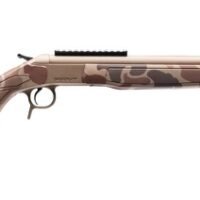 CVA CR4446D Cascade Takedown 300 Blackout 1rd 20" Flat Dark Earth Cerakote Stainless Steel Threaded Barrel & Receiver w/Picatinny Rail, Duck Camo Synthetic Stock