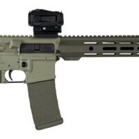Shark Coast Tactical SCC04137GKNL Grassy Knoll Bundle 5.56 NATO 30+1 16" Black Melonite Threaded Barrel, 2-Tone Green Cerakote Aluminum Receiver w/Picatinny Rail, M-LOK Handguard, Magpul MOE SL OD Gre