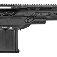 Cadex Inc CDX50DUAL50206BR20I2J5 CDX-50 Tremor 50 BMG 5+1 20.60" Black DLC Match Grade Threaded Barrel, Black DLC Aluminum Receiver w/Picatinny Rail, Adjustable Folding Black Stock, Black Polymer Grip