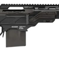 Cadex Inc CDXSSCOV308165CP20I2E1 CDX-SS Seven S.T.A.R.S. Covert Compact 308 Win 10+1 16.50" Black DLC Fluted Threaded Barrel, Black Cerakote Receiver w/Picatinny Rail, M-LOK Handguard, Black Folding S