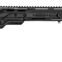 Cadex Inc CDX30LITE6524BR20I2B1N CDX-30 Lite 6.5 Creedmoor 10+1 24" Black DLC Fluted Threaded Barrel, Black Cerakote Receiver w/Picatinny Rail, M-LOK Handguard, Black Adjustable Folding Buttstock, Bla