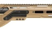 Cadex Inc CDXMCKRKN6524BR20I2B1N CDX-MC Kraken 6.5 Creedmoor 10+1 24" Black DLC Match Grade Threaded Barrel, Hybrid Tan Receiver w/Picatinny Rail, M-LOK Handguard, Hybrid Tan Adjustable Folding Buttst