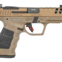 Sarsilmaz SAR9CG3BR10 SAR9 Gen3 Compact 9mm Luger 10+1 4.10" Black Barrel, Bronze Steel Optic Cut/Serrated Slide, Bronze Polymer Frame w/Picatinny Rail, Textured Grip, RMSc Footprint
