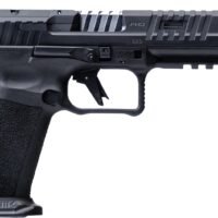 Canik HG7069-N Mete SFT Pro Full Size 9mm Luger 20+1 18+1 5" Chrome Plated Threaded Barrel, Stingray Steel Optic Ready/Serrated Slide, Stingray Polymer Frame w/Picatinny Rail, Interchangeable Backstra