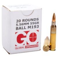 GO 850003223346 556X45 M193 55GR FMJ 20/50
