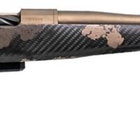 Fierce Firearms ROGSSX7PRC22BRS Twisted Rogue XP 7mm PRC 3+1 22" Smoked Bronze Cerakote Spiral Fluted Threaded Stainless Steel Barrel, Drilled & Tapped Receiver, BiPod Rail Forend, Sonora Ambush Camo