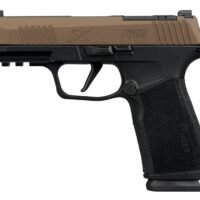 Sig Sauer 365XCA9FBZXR3 P365 XMacro Compact 9mm Luger 17+1 3.70"  Bronze Cerakote w/Freedom Engraving Stainless Steel Optic Ready/Serrated Slide, Black Stainless Steel Frame w/Beavertail & Picatinny R