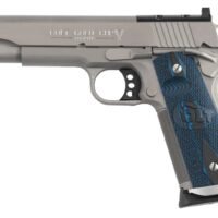 Colt Mfg O5072XEOR Gold Cup Trophy Full Size 9mm Luger 10+1 5" Stainless National Match Barrel, Stainless Steel Optic Ready/Serrated Slide & Frame w/Beavertail, Ambidextrous
