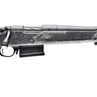 Bergara Rifles B14S7514 B-14 Crest 22 Creedmoor 5+1 20" Sniper Gray Cerakote Fluted Threaded Barrel & Steel Drilled & Tapped Receiver, Fixed Carbon Fiber w/Black & Gray Sponge Accents Stock, Right Han