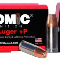 Atomic Ammunition 00454 Match Precision Craft 9mmLuger +P 124gr Bonded Match Hollow Point 20 Per Box/10 Case