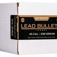 Speer 4691 Handgun 45Cal 230gr Lead Round Nose 500 Per Box/1 Case