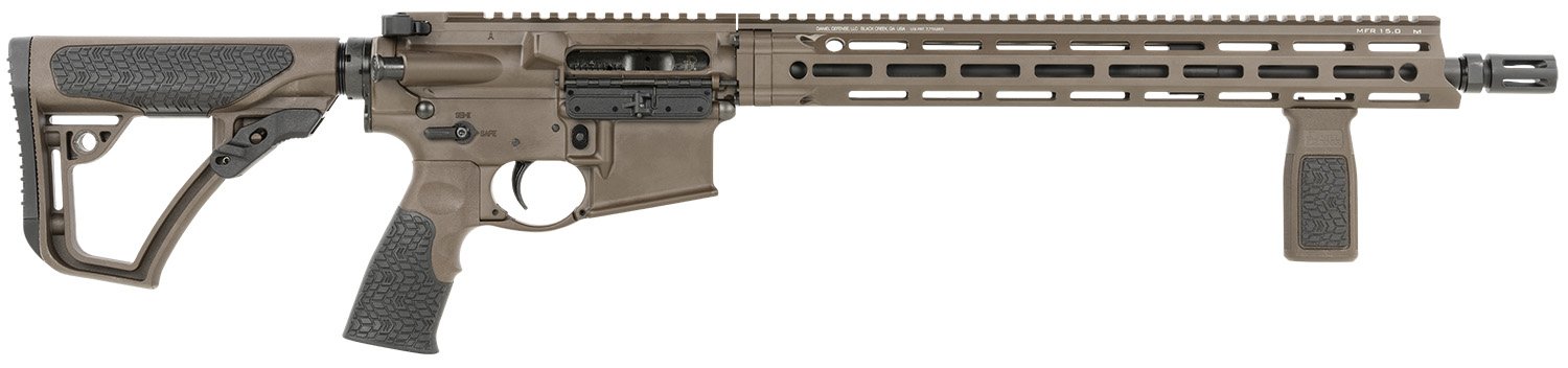 Daniel Defense 0212802338067 DDM4 V7 *CO Compliant 5.56x45mm NATO 16" No Magazine Cerakote 6 Position w/SoftTouch Overmolding Stock