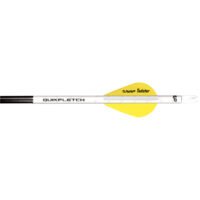 NAP Quikfletch w/Twister Vanes White/Yellow 6 pk.