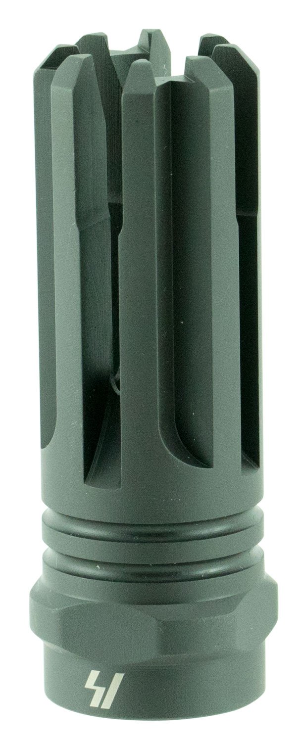 Strike Industries VENOMFH308 Venom Flash Hider Black Steel with 5/8"-24 tpi Threads, 2.16" OAL & 0.862" Diameter for 308 Win, 7.62x51mm NATO AR-Platform