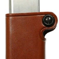 Galco SMC26 SMC Mag Case Single Tan Leather Belt Loop Compatible w/ Taurus PT945 Belts 1.75" Wide Ambidextrous Hand