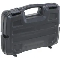 Plano 10137 SE Pistol Case Black Polymer Holds Scoped Pistol