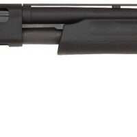Mossberg 56436 500 All Purpose Full Size 20 Gauge Pump 3" 5+1 26" Matte Blued Vent Rib Barrel, Matte Blued Integral Scope Mount Steel Receiver, Fixed Black Synthetic Stock, Right Hand, Accu-Set Chokes