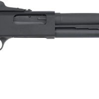 Mossberg 51663 590A1 12 Gauge Pump 3" 8+1 20" Black Parkerized Heavy-Walled Barrel, Black Parkerized Drilled & Tapped Receiver, Black Fixed Synthetic Stock