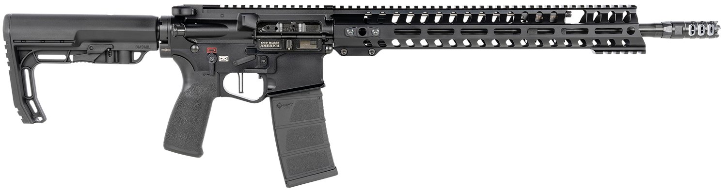Patriot Ordnance Factory 00856 Renegade + 5.56x45mm NATO 16.50" 30+1 Black Hard Coat Anodized Black Nitride 6 Position MFT Stock Black Polymer Grip