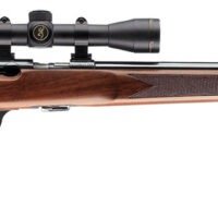 Browning 025176204 T-Bolt Target/Varmint 22 WMR 10+1 22" Heavy Target Barrel, Polished Blued Steel Receiver, Satin Black Walnut Stock With Monte Carlo Comb, Optics Ready, Scope NOT Included