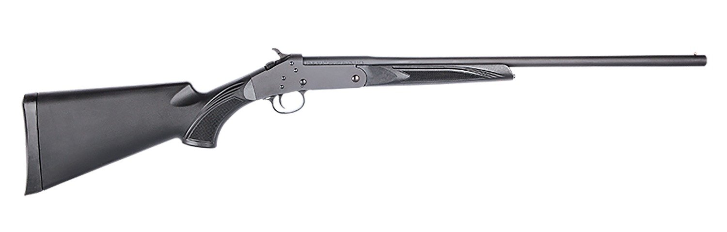 Stevens 19202 301 Compact 410 Gauge Break Open 3" 1rd 22" Matte Black Single Shot Barrel, Matte Black Carbon Steel Receiver, Fixed Matte Black Synthetic Stock, Ambidextrous