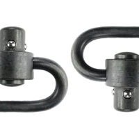 GrovTec US Inc GTSW288 Heavy Duty 1.25" Push Button Black Manganese Phosphate Steel