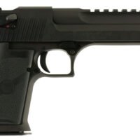 Magnum Research DE44IMB Desert Eagle Mark XIX 44 Rem Mag 6" with Muzzle Brake 8+1 Matte Black Carbon Steel Frame & Slide Black Rubber Grip