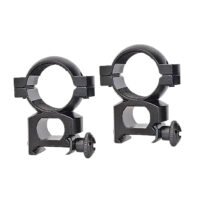 Traditions A799DS Quick Peep  Matte Black 1"