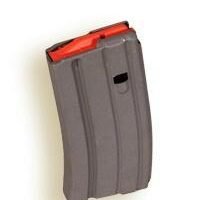 ASC AR Family Rifle Magazine Orange Follower .223 Rem Aluminum Grey 20/rd