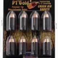 Harvester Muzzleloading Scorpion PT Gold Premium Polymer Tip Muzzleloader Bullets 50 Cal. Sabot 300 gr .451" Polymer Tip Bullet 12/pk