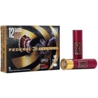 Federal 3rd Degree Shotshell 12ga 3-1/2 2oz 1250 fps #5/#6 & #7 5/ct
