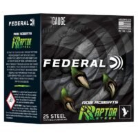Federal Ron Roberts Raptor Steel Shotshells 20ga 3" 1oz 1400 fps #4 25/ct