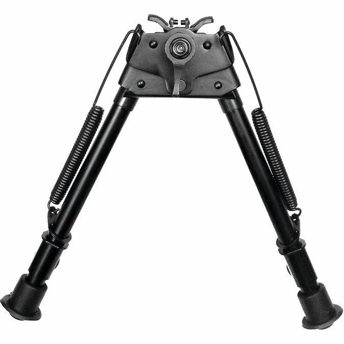 TacShield Heavy Duty Bi-pod Pivot Adjustable 9"-13" Matte Black
