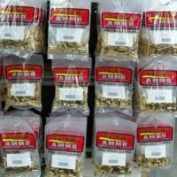 Lightning Ammo Reman. Cleaned & Polished Brass .38 Spl 100/ct Bag
