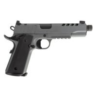 1911 Night Stalker SF 10 Handgun 10mm 8rd Magazine 5" Threaded Barrel Cerakote Grey with Black Grips