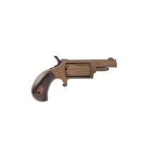 NAA Bootlegger Handgun .22 WMR 5rd Capacity 1.63''Barrel Burnet Bronze Finish w/Dark Walnut Grips