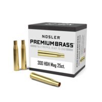 Nosler Unprimed Brass Rifle Cartridge Cases .300 H&H 25/ct
