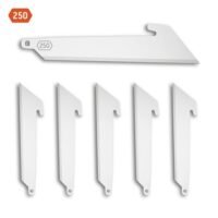 Outdoor Edge 2-1/2" Utility Blade Pack Stainless 6/ct