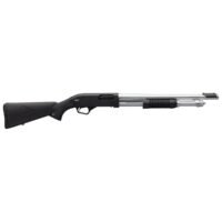 Winchester SXP Marine Defender Shotgun 12ga 3" Chamber 5rd Capacity 18" Matte Chrome Barrel Black Synthetic Stock