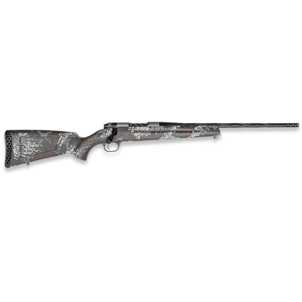 Weatherby Mark V Backcountry Capra Rifle .240 Wby Mag 2rd Capacity 21" 1/2x28 Barrel with 2" Muzzle Brake Grey Brown