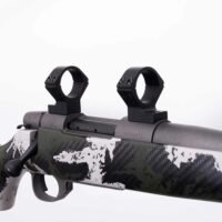 Weatherby Vanguard 2-Piece Lightweight Scope Mount 1" Low Black