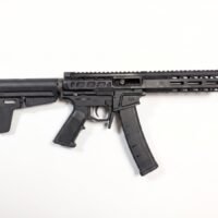 Wraithworks WARSCORP9 Side-Charging AR Pistol - Black | 9mm | 8.5" Barrel | 7" M-LOK Rail | Magpul BSL Arm Brace | Accepts Scorpion Mags