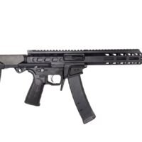 Wraithworks WARSCORP9 Side-Charging AR Pistol - Black | 9mm | 8.5" Barrel | 7" M-LOK Rail | SB Tactical HBPDW Brace | Accepts Scorpion Mags
