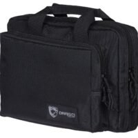 DRAGO PRO GEAR DOUBLE PISTOL CASE BLACK (24/CASE)